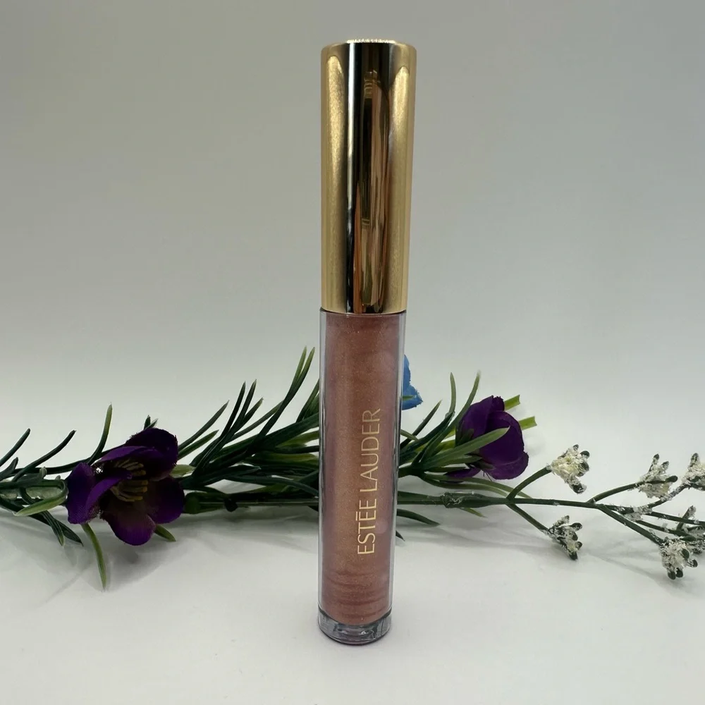Estee Lauder Limited Edition High Shine Lip Gloss in Decadent Peach ~ New